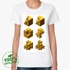 Женская футболка органик