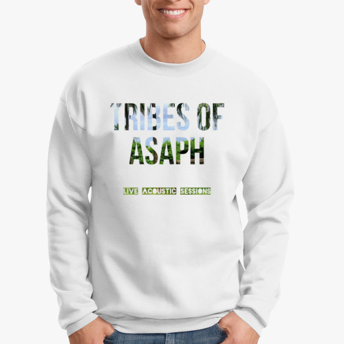 Свитшот Альбом Tribes of Asaph с пальмами и океаном