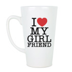Кружка латте (510 мл) I love my Girl