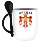 Кружка с ложкой