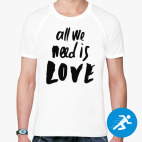 Мужская спортивная футболка