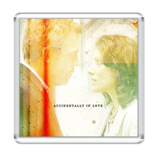 Магнит с принтом Accidentally in Love