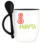 Кружка с ложкой