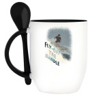 Кружка с ложкой