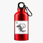 Металлическая бутылка 400 мл UV-DTF