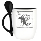 Кружка с ложкой