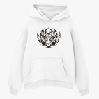 Толстовка худи оверсайз