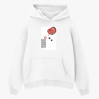 Толстовка худи оверсайз