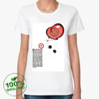 Женская футболка органик