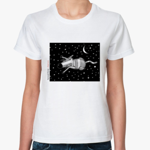 Классическая футболка  Енот