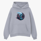 Толстовка худи оверсайз