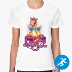 Женская спортивная футболка