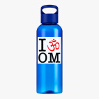 Прозрачная спортивная бутылка