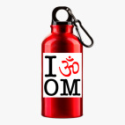 Металлическая бутылка 400 мл UV-DTF