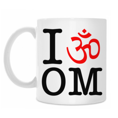 Кружка с принтом OM