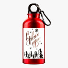 Металлическая бутылка 400 мл UV-DTF