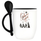 Кружка с ложкой