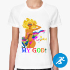 Женская спортивная футболка