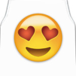 Emoji Смайл: Влюбленный