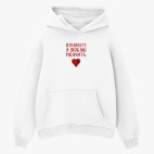 Толстовка худи оверсайз