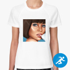 Женская спортивная футболка