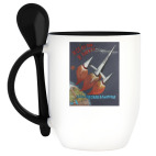 Кружка с ложкой