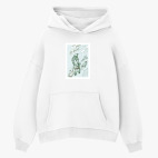 Толстовка худи оверсайз