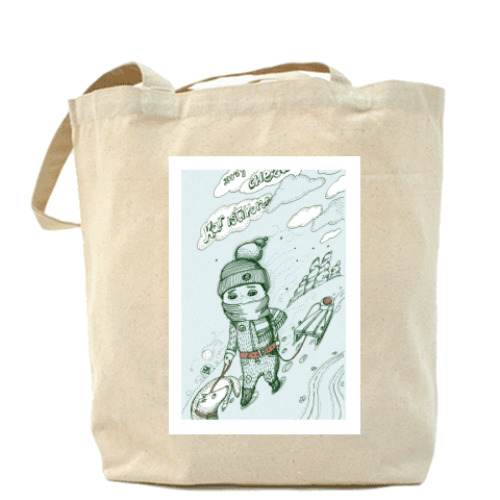 Сумка шоппер 'Снега хочу'