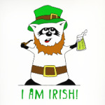 Енот 'I am Irish!'