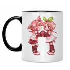 Кружка двухцветная