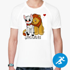 Мужская спортивная футболка