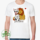 Мужская футболка органик