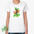 Женская футболка органик
