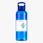 Прозрачная спортивная бутылка