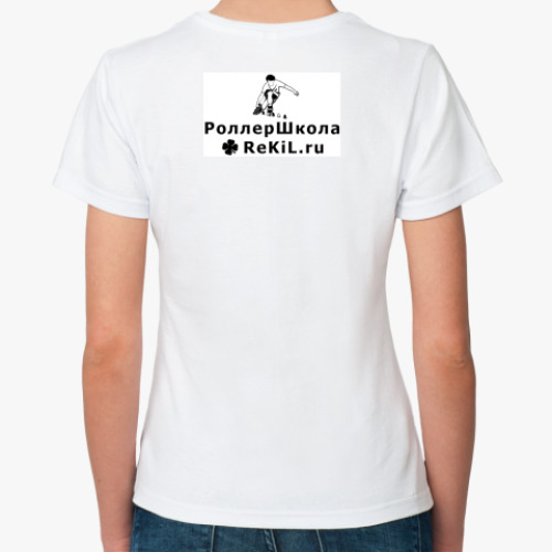 Классическая футболка с принтом RKLSL