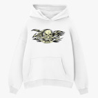 Толстовка худи оверсайз