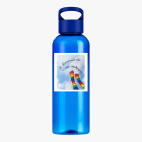 Прозрачная спортивная бутылка