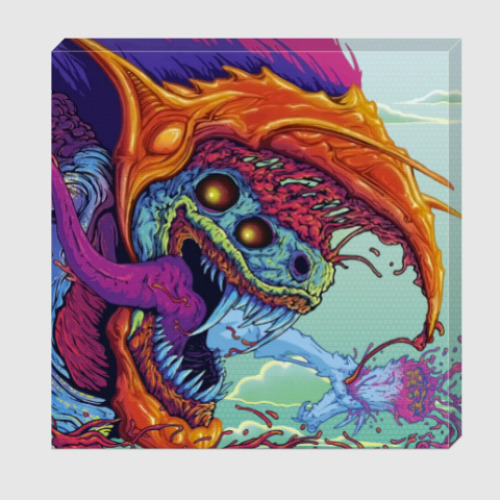 Холст с принтом Hyper Beast