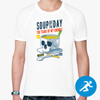 Мужская спортивная футболка