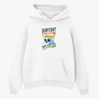 Толстовка худи оверсайз