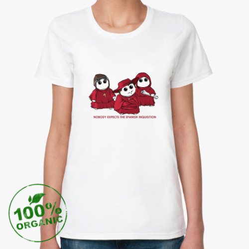 Женская футболка из органик-хлопка Monty Python ( Монти Пайтон )