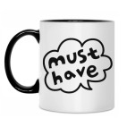 Кружка двухцветная