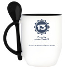 Кружка с ложкой