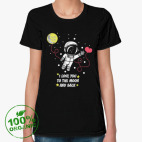 Женская футболка органик