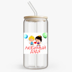 Банка с бамбуковой крышкой