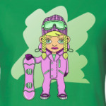 Девушка сноубордистка