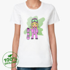 Женская футболка органик