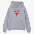 Толстовка худи оверсайз