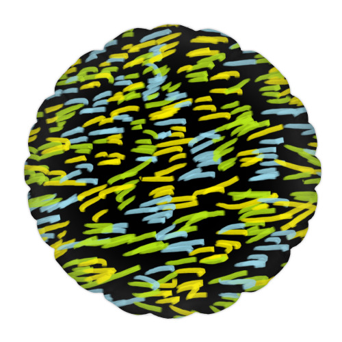 Подушка "Штрихи"