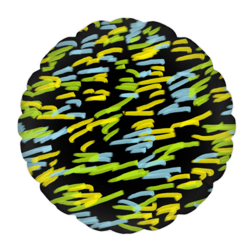 Подушка "Штрихи"